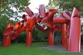 Olympic Iliad sculpture by Alexander Calder in Seattle, Washington Royalty Free Stock Photo