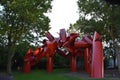 Olympic Iliad sculpture by Alexander Calder in Seattle, Washington Royalty Free Stock Photo