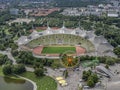 Olympic Park Munich in summer