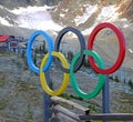 Olympic Rings At Whistler