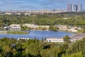 Olympic rowing canal in Krylatskoye, a training base