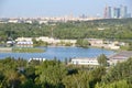 Olympic rowing channel in Krylatskoye, Moscow, Russia