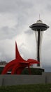 Olympic Sculpture Park Seattle Royalty Free Stock Photo