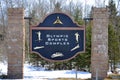 Olympic Sports Complex in winter, Lake Placid, NY, USA