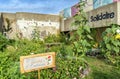 Olympic Stadium educational garden Royalty Free Stock Photo