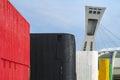 The Olympic Stadium mast Royalty Free Stock Photo