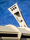The Olympic Stadium mast Royalty Free Stock Photo