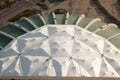 Olympic stadium roof Royalty Free Stock Photo