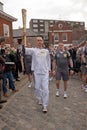 Olympic Torchbearer Paul Giblin, Royalty Free Stock Photo