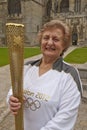 Olympic Torchbearers Yvonne Budd