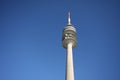 Olympic tower in munich Royalty Free Stock Photo
