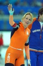 Olympic Winter Games Turin 2006, Timmer Marianne, of the Dutch speed skating team, during the race