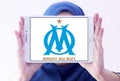 Olympique de Marseille soccer club logo Royalty Free Stock Photo