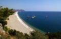 Olympos beach (Lycia) Antalya Royalty Free Stock Photo