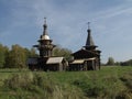 Spasskaya Church built in 1700 and Kazymsky prison.