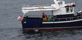 Fishing boat fishing in the atlantico, la coruÃÂ±a, spain, europe