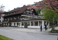 Hotel Gasthof zur Post in Ossiah, Austria Royalty Free Stock Photo