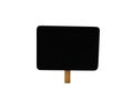 Small wooden Blackboard isolated with  with background Royalty Free Stock Photo