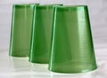 Three Green Cups