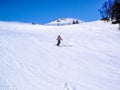 Skiing in Norway, city of Bergen. Royalty Free Stock Photo