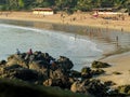 OM BEACH,GOKARNA,KARNATAKA/INDIA-FEBUARY 2ND, 2018