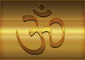 Om or Aum is a symbol of the sacred Hindu sound, the mother of all mantras.