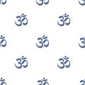 Om seamless pattern Royalty Free Stock Photo