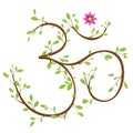 Om symbol Royalty Free Stock Photo
