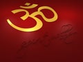 Om Symbol - Spiritually letters