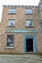 Traditional house inside Ulster American Folk Park in Northern Ireland Royalty Free Stock Photo