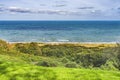 Omaha Beach American Military Cemetery Normandy France Royalty Free Stock Photo