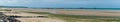 Omaha beach panorama Royalty Free Stock Photo