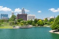 Omaha Nebraska City Skyline Royalty Free Stock Photo