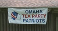 Omaha Tea Party Patriots sign at Tea Party Rally