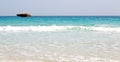 in oman coastline sea ocean gulf rock and beach relax near sky