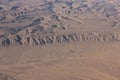 Oman desert, aereal view. Royalty Free Stock Photo