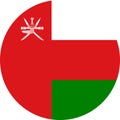 Oman Flag illustration vector eps