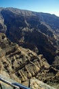 Oman Grand Canyon Royalty Free Stock Photo