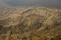 Oman mountains aerial view landscape