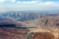 Oman mountains aerial view landscape