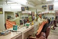 Oman. Muscat. Barber\'s shop