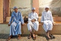 Oman. Muscat. Portrait of omani men