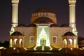 Oman, Muscat - Sultan Said bin Taimur mosque Royalty Free Stock Photo