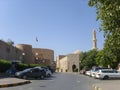 Oman Nizwa arabic rocky historical city mountains landscape sky water hills rock