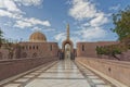 Oman sultan Qaboos Grand mosque in muscat