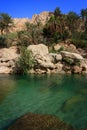 Oman: Wadi Tiwi Royalty Free Stock Photo