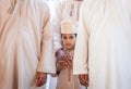 Omani boy at the goat market