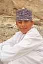 Omani Boy Royalty Free Stock Photo