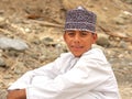 Omani Boy Royalty Free Stock Photo