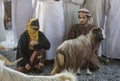 Omani couple at a market